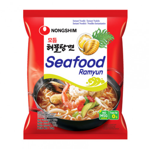 Nongshim - Seafood Ramyun Noodles 125g
