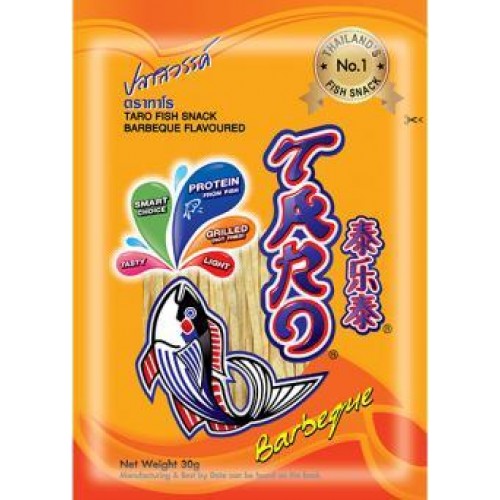 Taro Fish Snack BBQ Flavour 52g