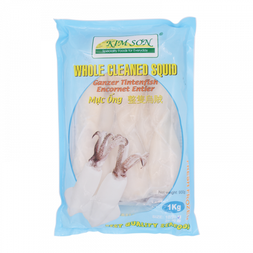 KIMSON - WHOLE CLEANED SQUID 10/20 1KG