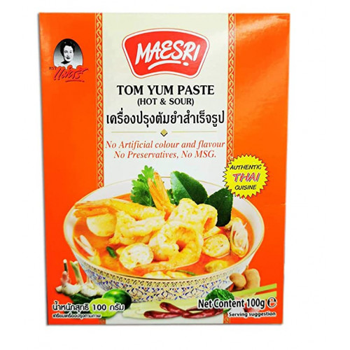 Tom Yum (Hot And Sour) Paste 100g - MAE SRI 