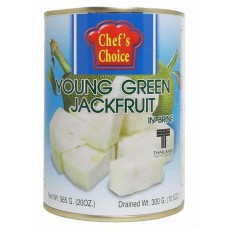 YOUNG GREEN JACKFRUIT 565G-CHEF'S CHOICE 