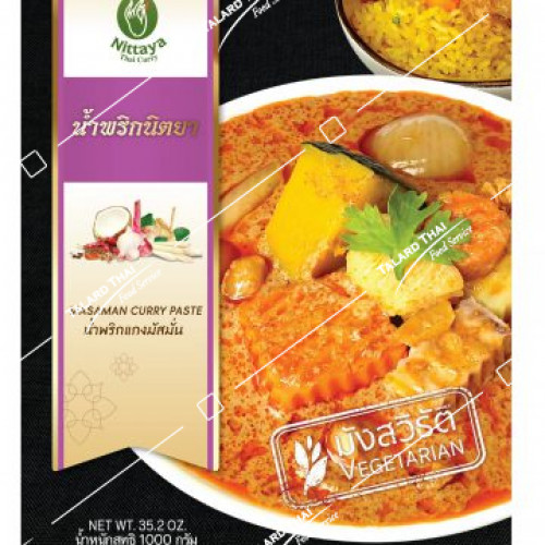 NITTAYA - Vegetarian Masaman Curry Paste 1kg