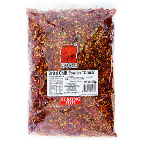 Chang - Dried Red Crushed Chillies 500g