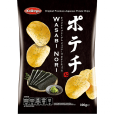 KOIKEYA - Wasabi Nori Potato Crisps 100g 