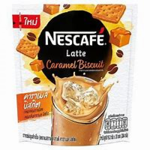 Nescafe Latte Caramel Biscuit 19.2gx20 