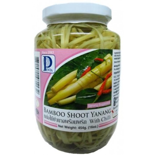 PENTA - Bamboo Shoot Strips With Yanang And Chilli 454g