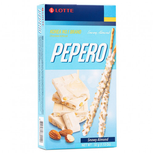 LOTTE - Snowy Almond Flavour Pepero 32g