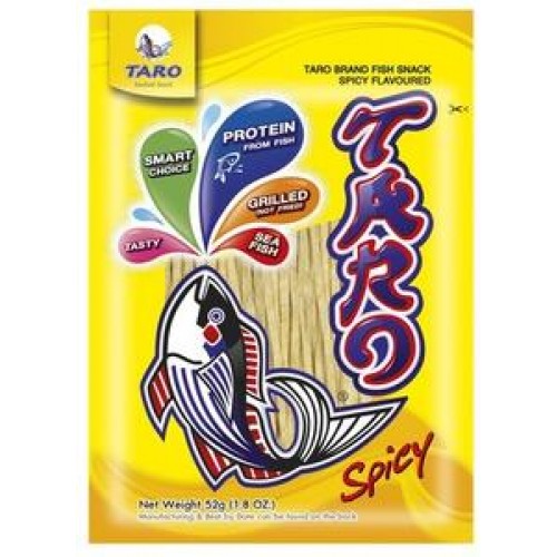 TARO Fish Snack - Spicy Flavour 36X52g