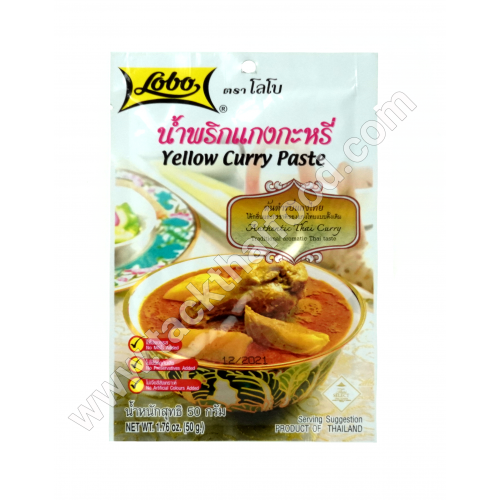 LOBO - Yellow Curry Paste 50g BBF04/2022
