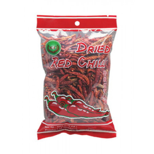 XO Dried Thai Red Chilli - (s) 100g