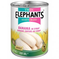 Twin Elephants - Banana In Syrup 565g 