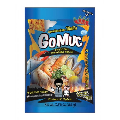 GOMUC - Seasoned Shredded Squid 22g