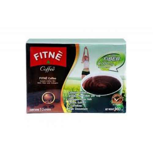 FITNE- Coffee Mix Fibre And Collagen 10X16g Sachets