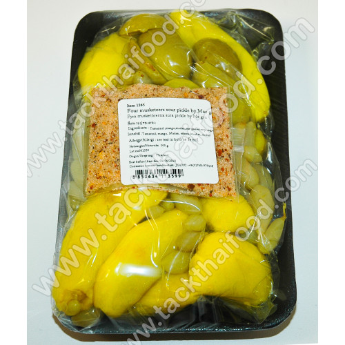 Thai Pickle Four Musketeers Sour 500g