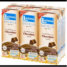 Lactasoy - Chocolate Soymilk (UHT) 6X250ml BBF 26/06/2022