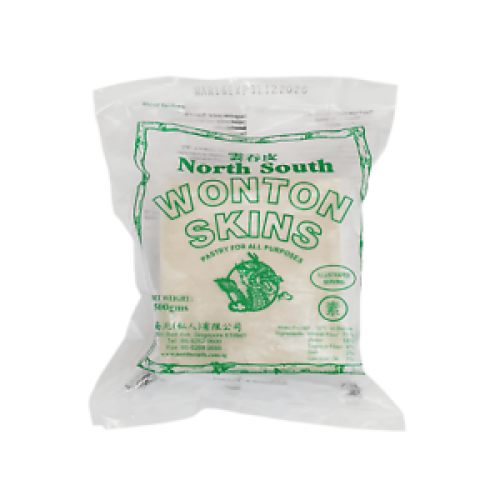 North South - Won Ton Wrappers (For Soup) 500g