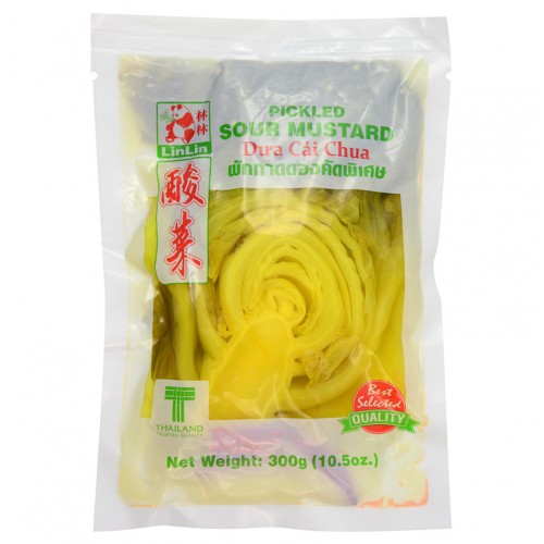 Lin Lin - Pickled Sour Mustard With Chilli 300g